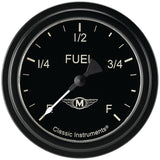 Classic Instruments Moal Bomber 2-5/8" Fuel Level Gauge - MA309BLF
