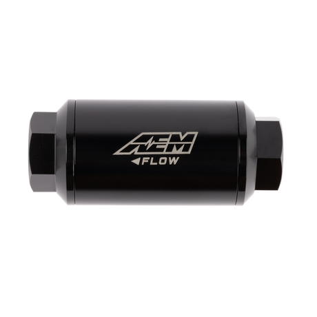AEM Universal High Volume 100GPH, -6AN ORB, 10 Micron Fuel Filter - 25-204