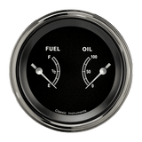 Classic Instruments TRADITIONAL 3IN DUAL - FUEL & OIL - TR72SLC
