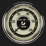 Classic Instruments Nostalgia VT 2 1/8" Cylinder Head Temp. Gauge - NT197SHC