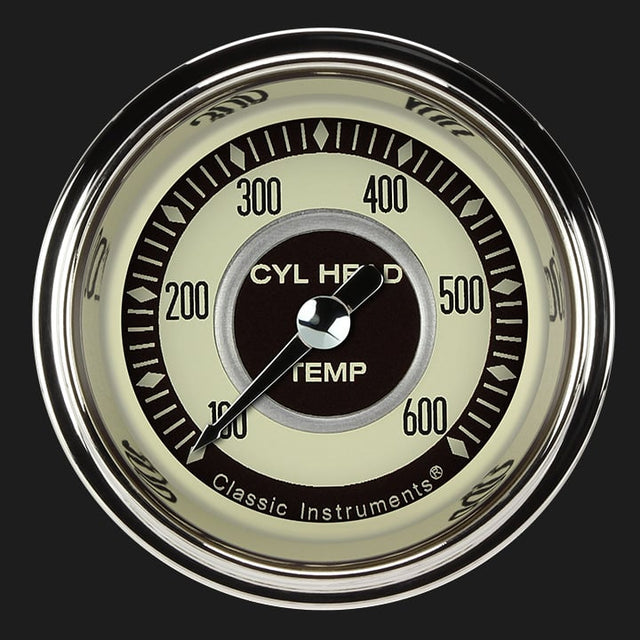 Classic Instruments NOSTALGIA 2" CYLINDER HEAD TEMP - NT197SLF