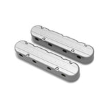 Holley 241-175 2-Piece "Chevrolet" Script Valve Cover - Gen III/IV LS - Natural