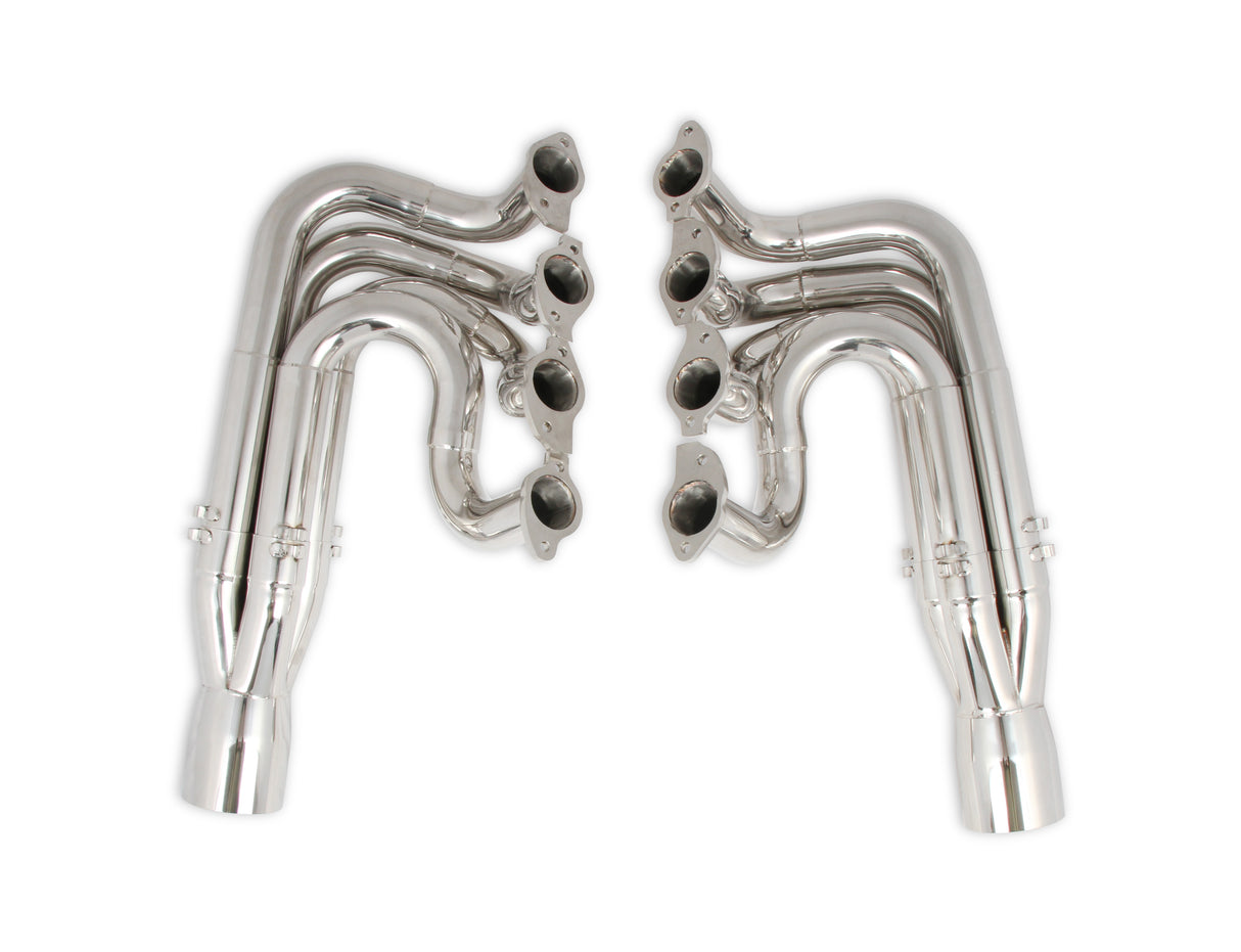 Hooker Racingheart 3-Step Dragster Headers - Polished 304 Stainless - 2502-2HKR