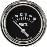 Classic Instruments Hot Rod 2 5/8" Volt Gauge - HR230SLF