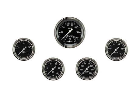 Classic Instruments Hot Rod Five Gauge Set 335 - HR335SLF