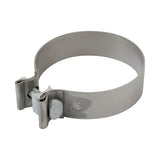 Flowmaster 4" Stainless Steel Band Clamp - Pair - 15221