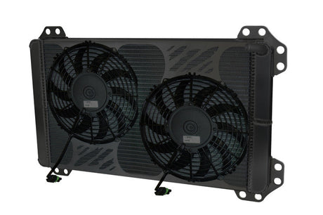 AFCO 2010-2014 Ford Raptor/F150 Heat Exchanger With Fans - 80284PRO 80284PROB