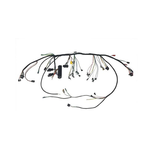 Scott Drake 1965 Under-Dash Harness w/Premium FuseBox,Relays,2-Spd Heater& Lamps - C5ZZ-14401-WL2P