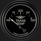 Classic Instruments Moal Bomber 2 5/8" Transmission Temperature Gauge - MA227BLF