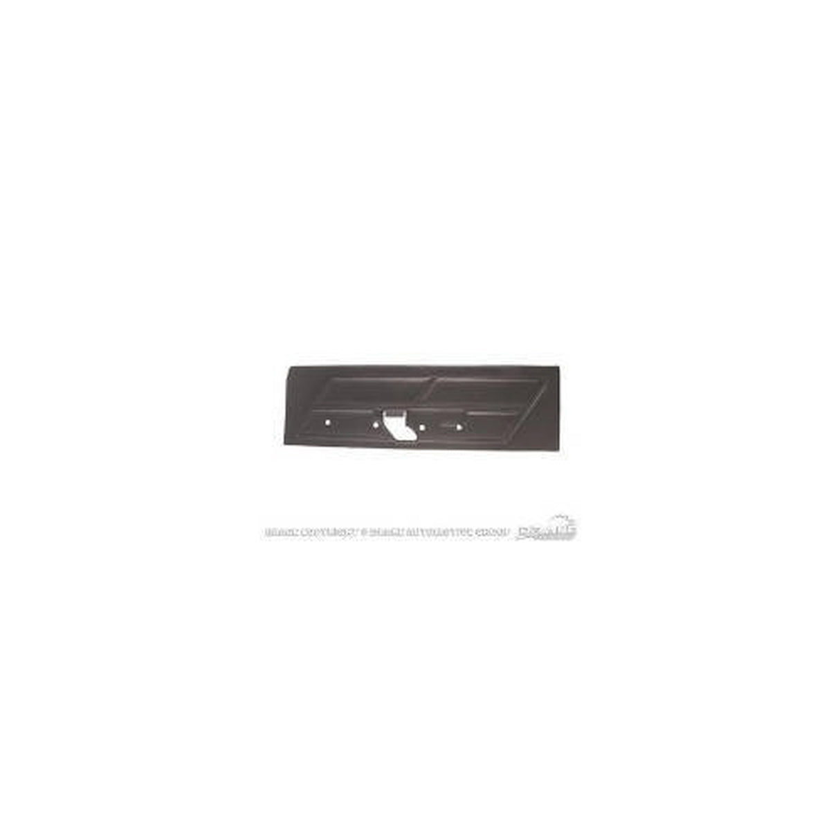 Scott Drake 1970 Standard Door Panels (Black) - D0ZZ-65239423BK