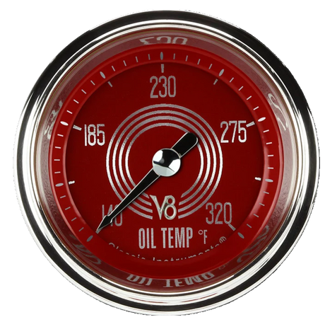 Classic Instruments V8 SPEEDSTER 2" PYROMETER FS - V8SR198SLC