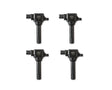 ACCEL Ignition Coils- Fits Subaru, Scion and Toyota 2.0L Boxer 2015-2019, Black 4-Pack - 140089K-4