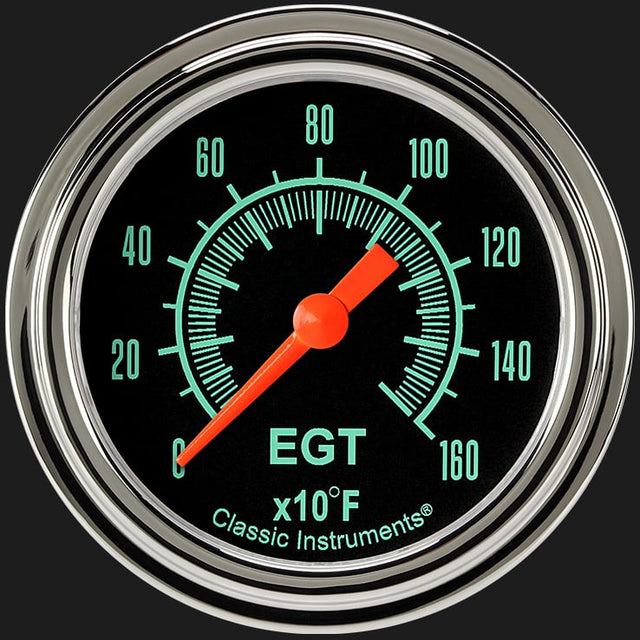 Classic Instruments G/Stock 2 5/8" Exhaust Gas Temp. Gauge - GS398SLF