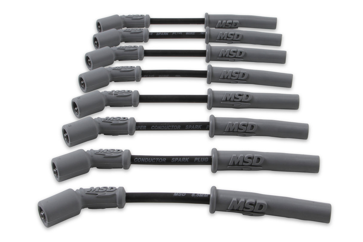 MSD Wire Set, Black SC, GM LS1, Commodore, Vette, Camaro, '97-on - 32813