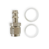 Quick Fuel SS Fuel Line #6AN Silver - 34-6000SSQFT
