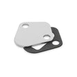 Mr Gasket Fuel Pump Block Off Plate - Chrome - 1516