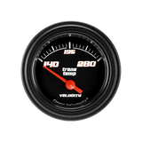 Classic Instruments Velocity Black 2 1/8" Transmission Temp - VS27BBLF