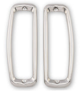 Scott Drake Tail Light Bezels, Stainless Steel - C7TZ-99279A6-7S