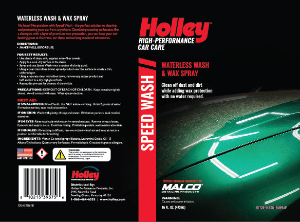 Holley 6-Pack Wash and Detail Bundle - 120-HLYKT-69