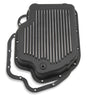 Mr Gasket Transmission Oil Pan - Black Aluminum - 9796BMRG