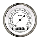 Classic Instruments Classic White 3" Speedometer Gauge (200 KPH) - CW59SLC