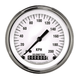 Classic Instruments White Hot 3 3/8" Speedometer - WH59SLF