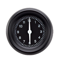 Classic Instruments AutoCross Gray 2-1/8" Clock - AX90GBLF