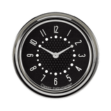 Classic Instruments Bel Era III Matching Black 2 5/8" Clock - BET92B