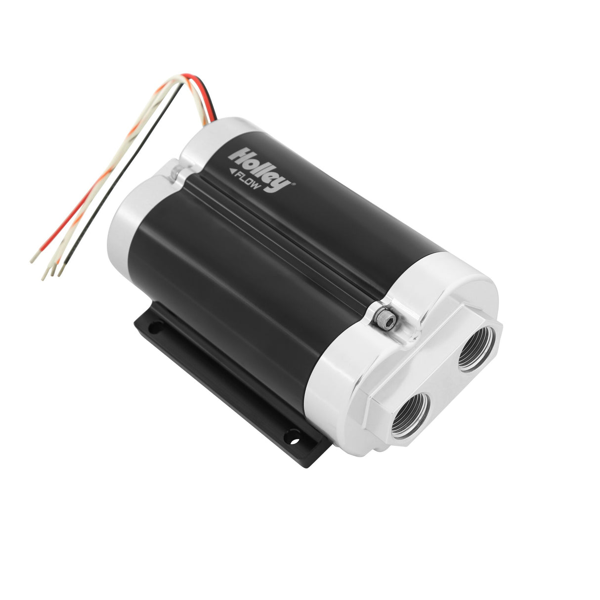 Holley 12-1600-2 160 GPH Dominator In-Line Billet Fuel Pump (Dual Inlet)