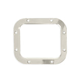 Hurst Billet Shifter Boot and Bezel - Rectangular - Polished Finish - 115000HST