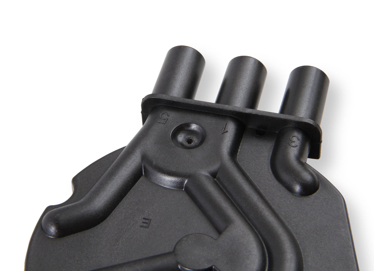 ACCEL Distributor Cap - Chevy / GMC Vortec - V6 - Socket Style - Crab - Black - 120142