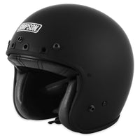 Simpson Motorcycle Chopper Helmet - Flat Black - Large - CHOP3LG