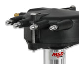 MSD Chevy Crank Trigger Distributor with Black Crab Cap - 84893