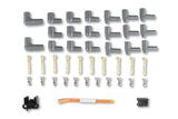 MSD Super Conductor Spark Plug Wire Set, 8 Cyl Multi-Angle Plug, Socket/HEI - 31199
