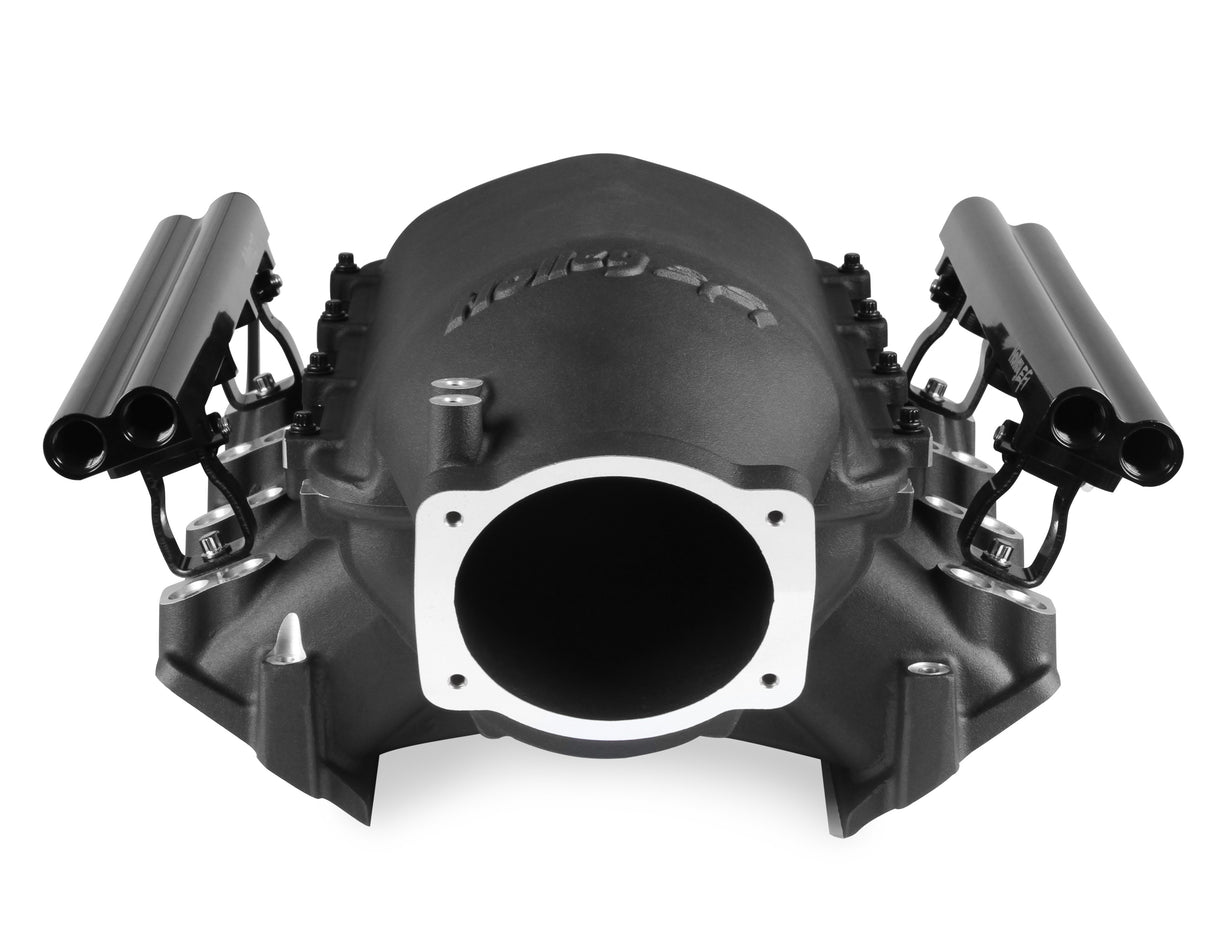 Holley 300-683BK Lo-Ram Manifold Kit Dual Injector- Black - GM LS3/L92