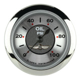 Classic Instruments All American 2 1/8" Oil Pressure Gauge - AW181SRC
