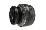 Holley 20-140BK LS High-Mount A/C Accessory Drive Kit - Includes R4 A/C Compressor, Tensioner, & Pulleys- Black Finish