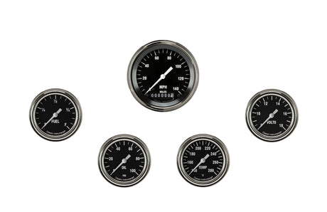 Classic Instruments Hot Rod Five Gauge Set 300 - HR300SLF