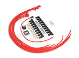 ACCEL Spark Plug Wire Set - 8mm - Universal - Red Wire with Red 90 Deg Boots - 5041R