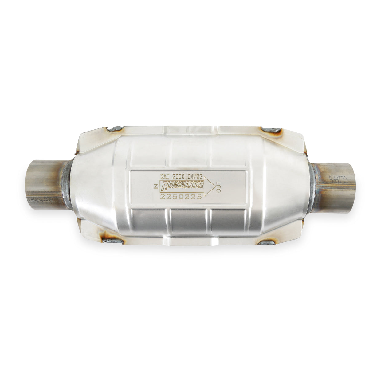 Flowmaster Catalytic Converter-Universal-225 Series-2.50 in. Inlet/Outlet-49 State - 2250225