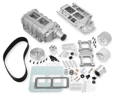 Weiand 6-71 Supercharger Kit - Satin - 7588