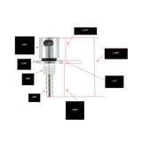 Holley 19-174 Remote Mount Vent Valve for EFI Fuel Tanks