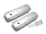 Holley 890007 Sniper Valve Cover - Fabricated Aluminum - Ford Big Block - Natural Anodized