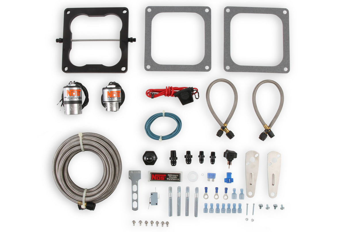 NOS Big Shot Wet Nitrous System for 4150 4-Barrel Carburetor - 02101BNOS