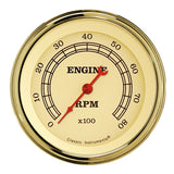 Classic Instruments Vintage 3" Tachometer Gauge (8000 RPM) - VT80GLC