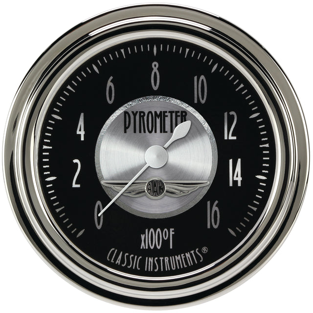 Classic Instruments All American Tradition 2 5/8" Exhaust Gas Temp. Gauge - AT398SLC
