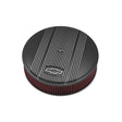 Holley 120-172 Vintage Series GM Licensed Air Cleaner - Satin Black Machined