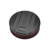 Holley 120-172 Vintage Series GM Licensed Air Cleaner - Satin Black Machined