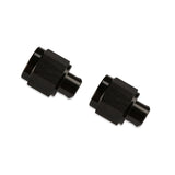 Mr Gasket -6 AN Caps (2) - Black - 492906-BL