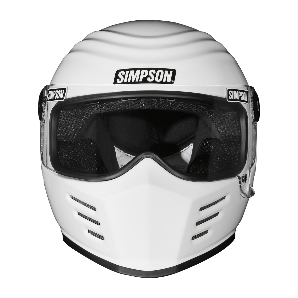 Simpson Motorcycle Outlaw Bandit 3.0 Helmet - White XS - OB31XS